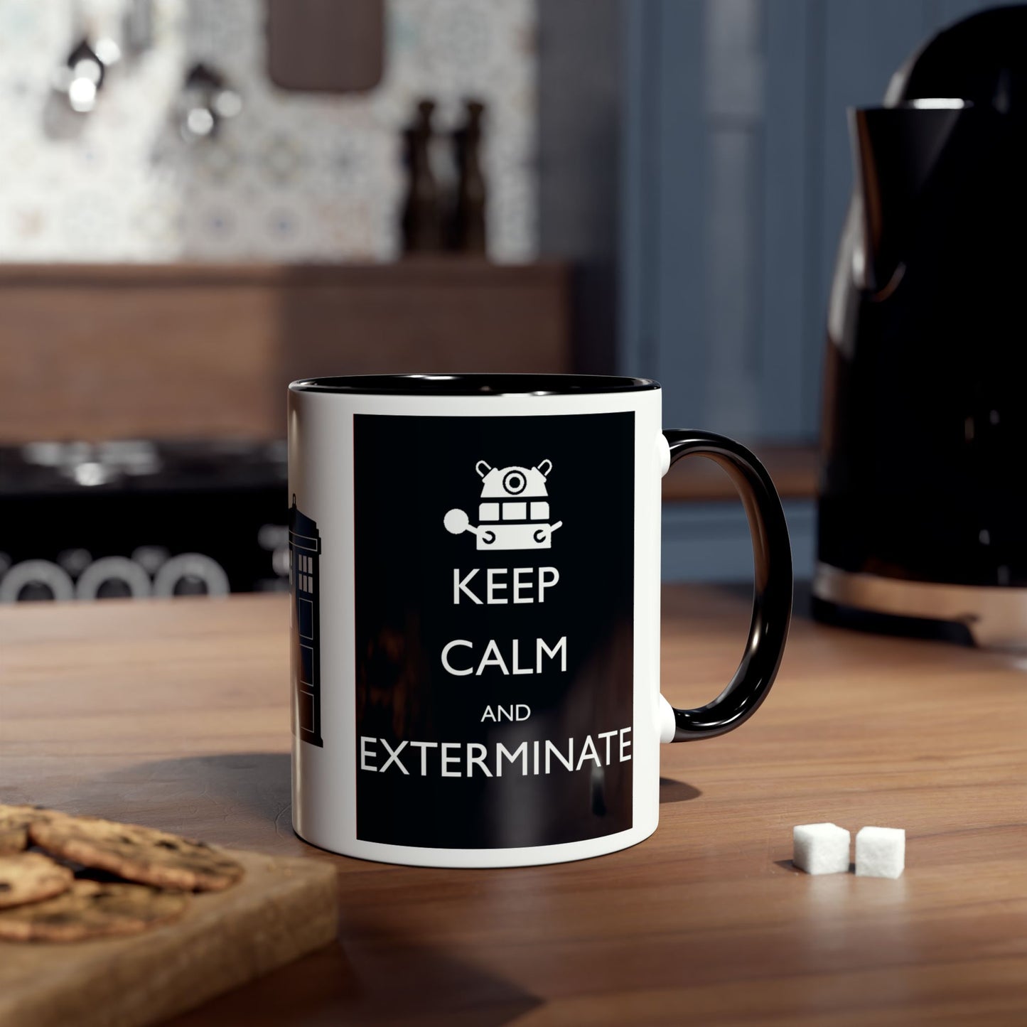 KEEP CALM AND EXTERMINATE Dalek mug