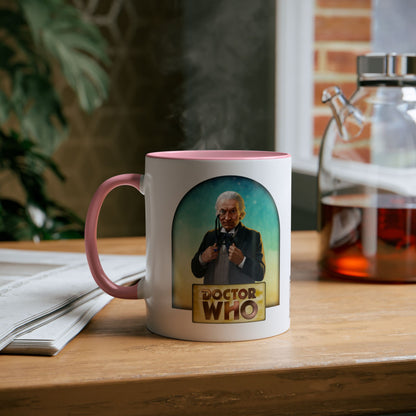 Doctor Who 1st Doctor Logo Mug — William Hartnell