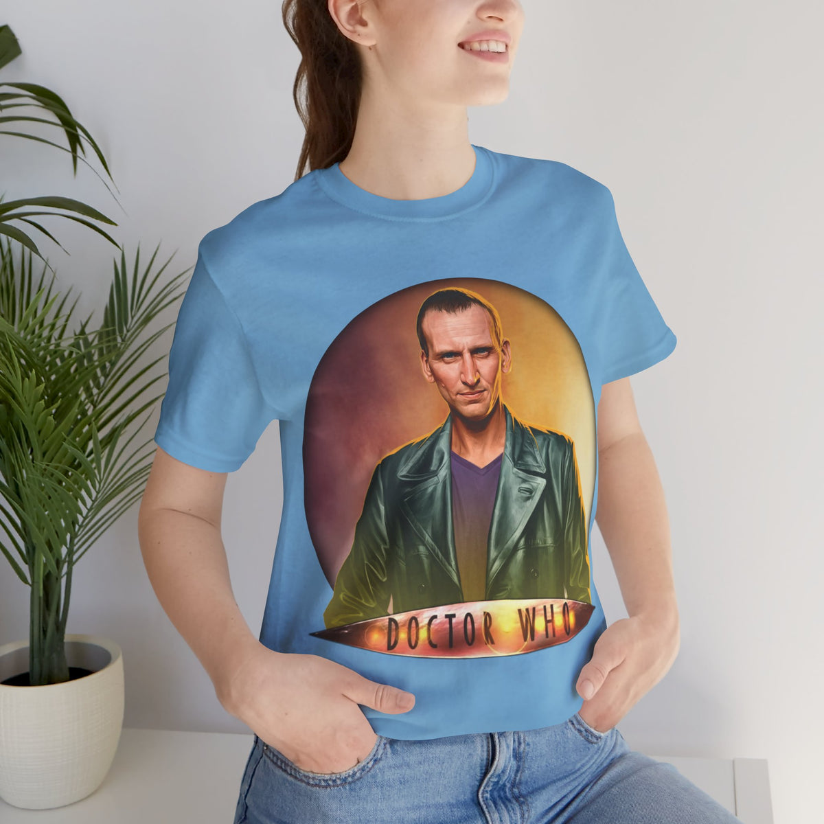 Doctor Who 9th Doctor Logo T-shirt — Christopher Eccleston