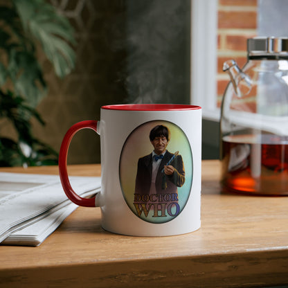 Doctor Who 2nd Doctor Logo Mug — Patrick Troughton