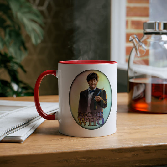 Doctor Who 2nd Doctor Logo Mug — Patrick Troughton