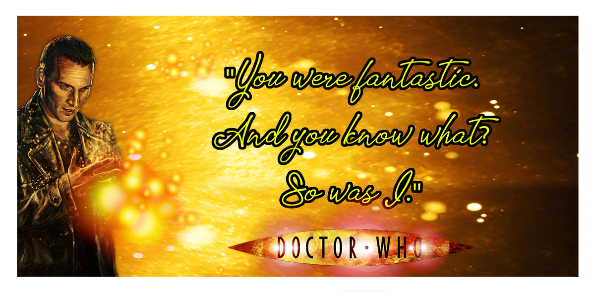 Doctor Who 9th Doctor says "Goodbye" to Rose