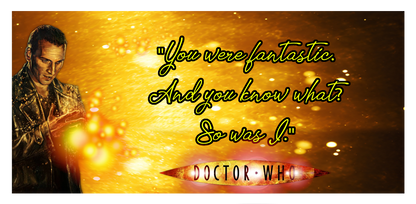Doctor Who 9th Doctor says "Goodbye" to Rose