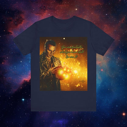 9th Doctor says "Goodbye" T-shirt - soapbox169 - A Little Whovian Gift Shop