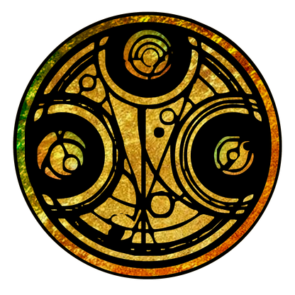 Doctor Who  - Gold leaf effect Gallifreyan Script Sweatshirt