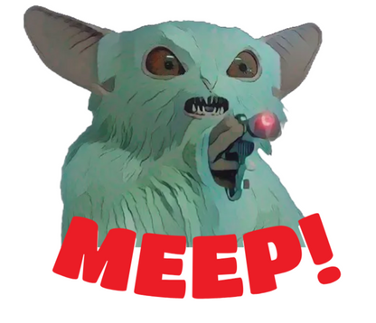 Doctor Who  - Very Not So Cute MEEP T-shirt