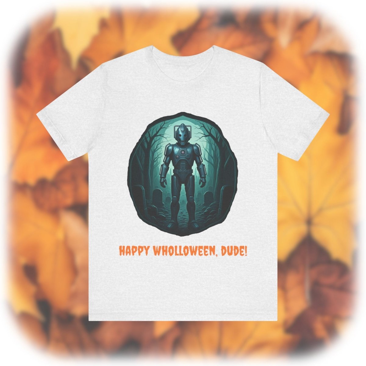 Chill Cyber Man vibing in the forest T-shirt - soapbox169 - A Little Gift Shop