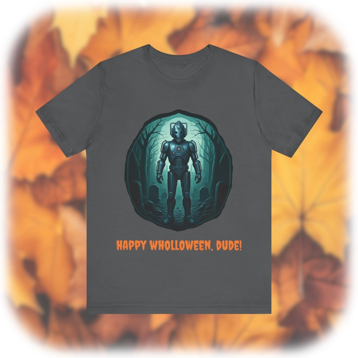 Chill Cyber Man vibing in the forest T-shirt - soapbox169 - A Little Gift Shop