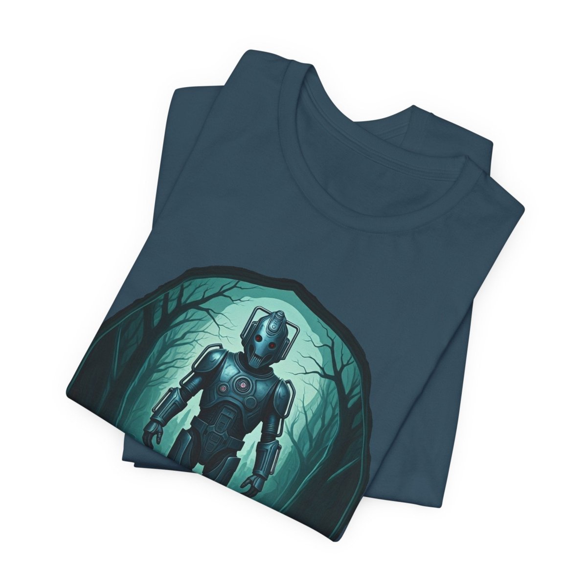 Chill Cyber Man vibing in the forest T-shirt - soapbox169 - A Little Gift Shop