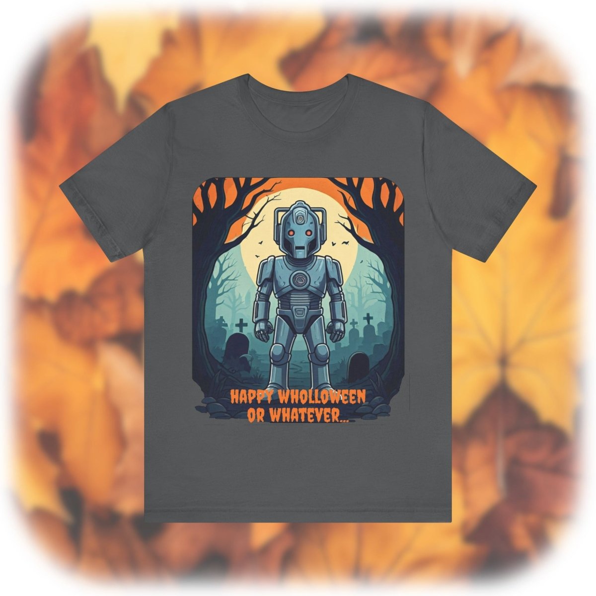 Cyber Teen with a Wholloween attitude Wholloween T-shirt with gravestones* - soapbox169 - A Little Gift Shop