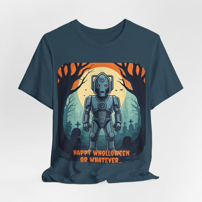 Cyber Teen with a Wholloween attitude Wholloween T-shirt with gravestones* - soapbox169 - A Little Gift Shop