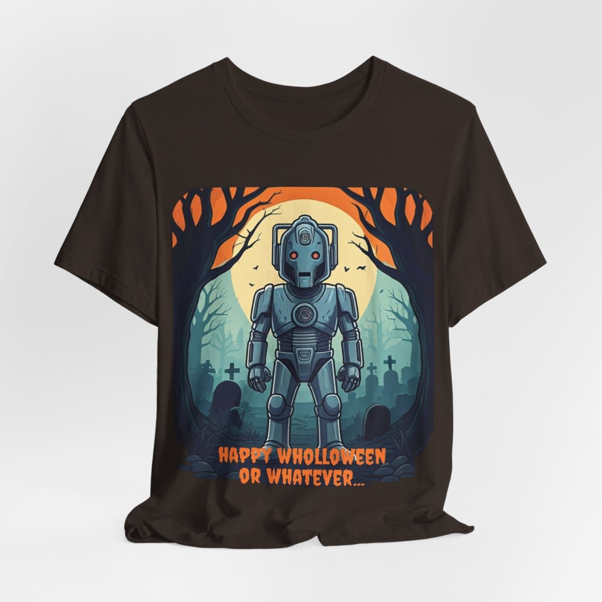 Cyber Teen with a Wholloween attitude Wholloween T-shirt with gravestones* - soapbox169 - A Little Gift Shop