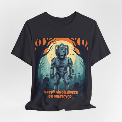 Cyber Teen with a Wholloween attitude Wholloween T-shirt with gravestones* - soapbox169 - A Little Gift Shop