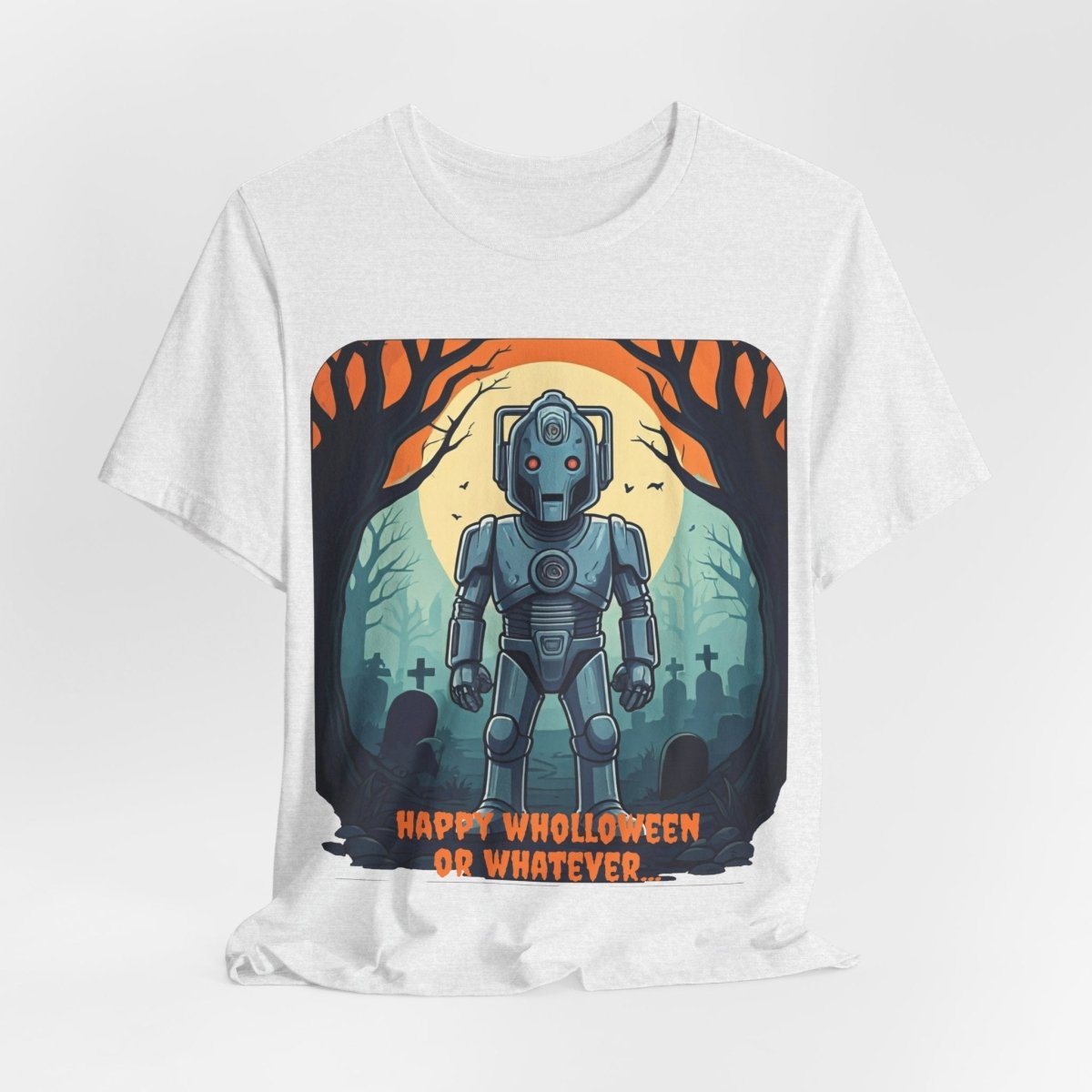 Cyber Teen with a Wholloween attitude Wholloween T-shirt with gravestones* - soapbox169 - A Little Gift Shop