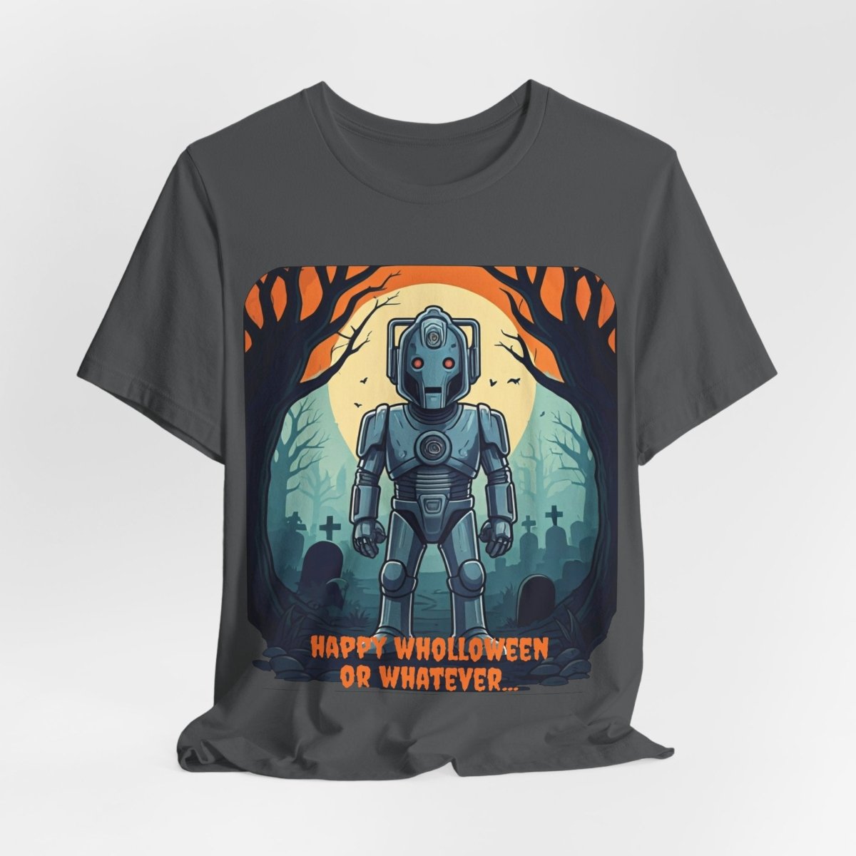 Cyber Teen with a Wholloween attitude Wholloween T-shirt with gravestones* - soapbox169 - A Little Gift Shop