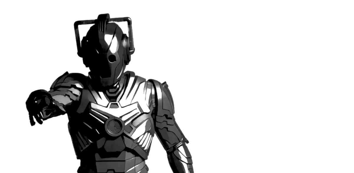 Cyberman Graphic Novel Style Mug - Mug