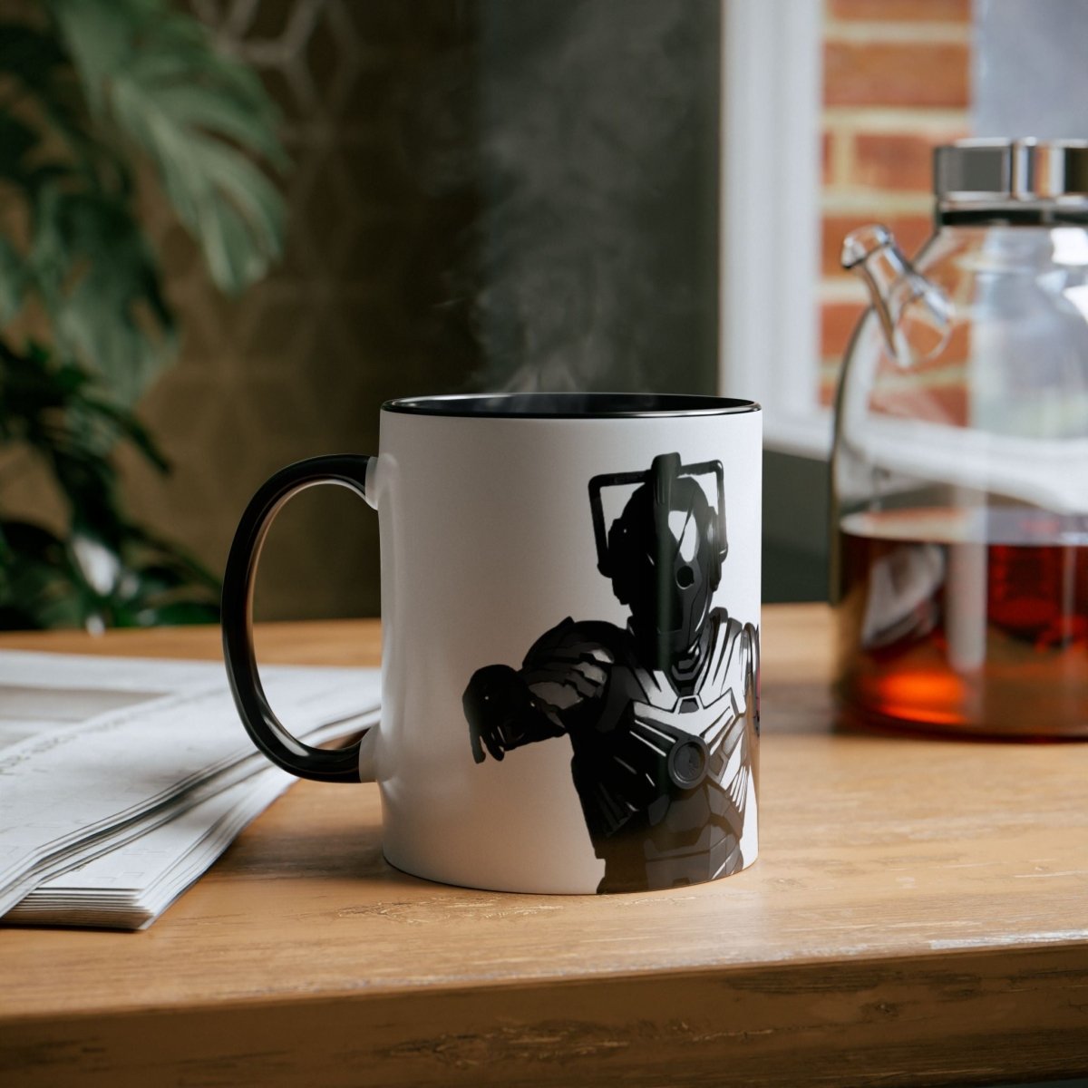 Cyberman Graphic Novel Style Mug - Mug