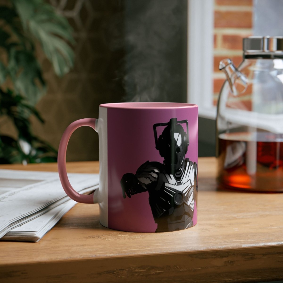 Cyberman Graphic Novel Style Mug - Mug