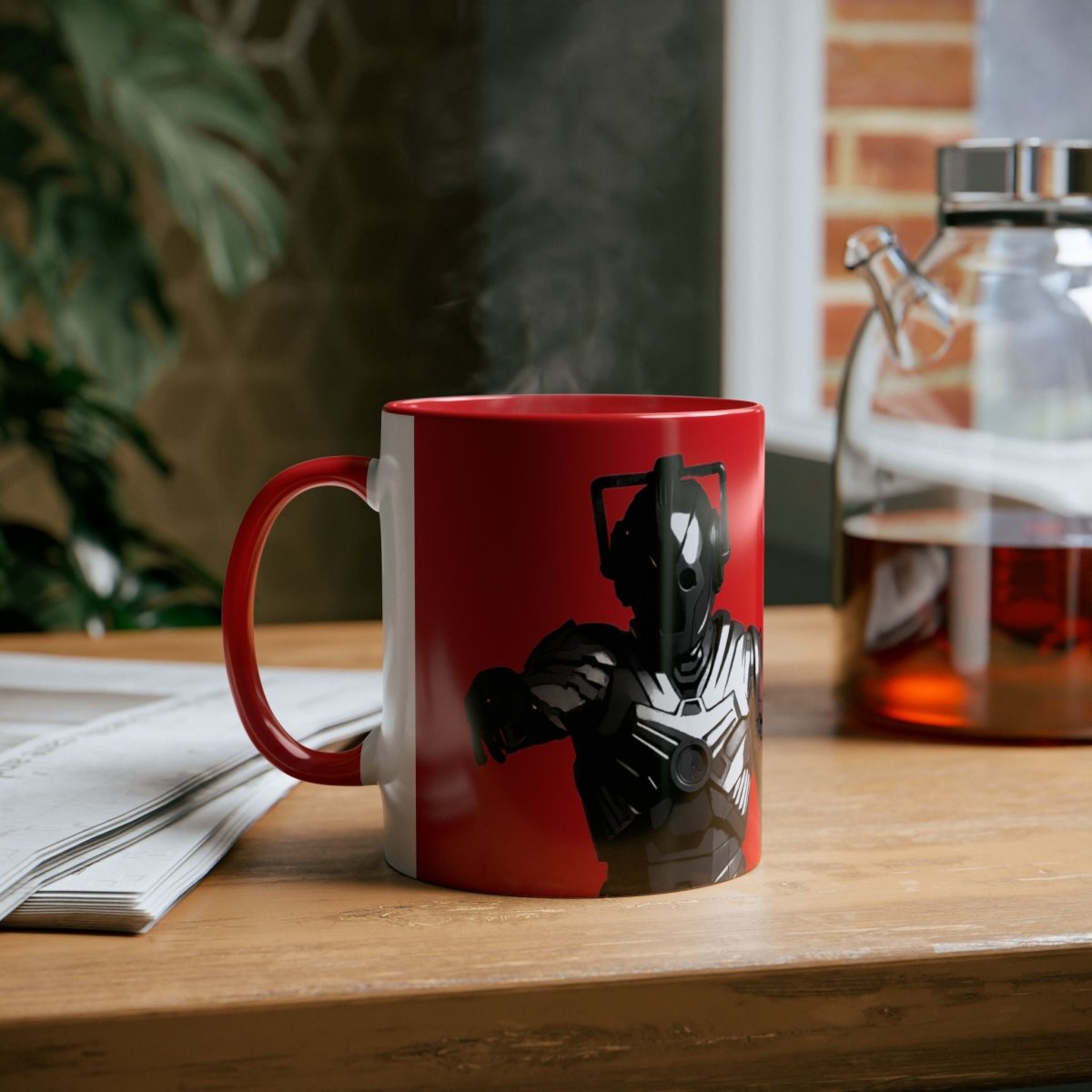 Cyberman Graphic Novel Style Mug - Mug