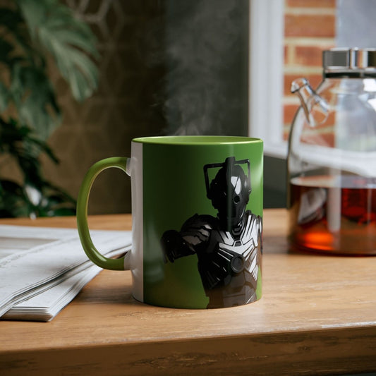 Cyberman Graphic Novel Style Mug - Mug