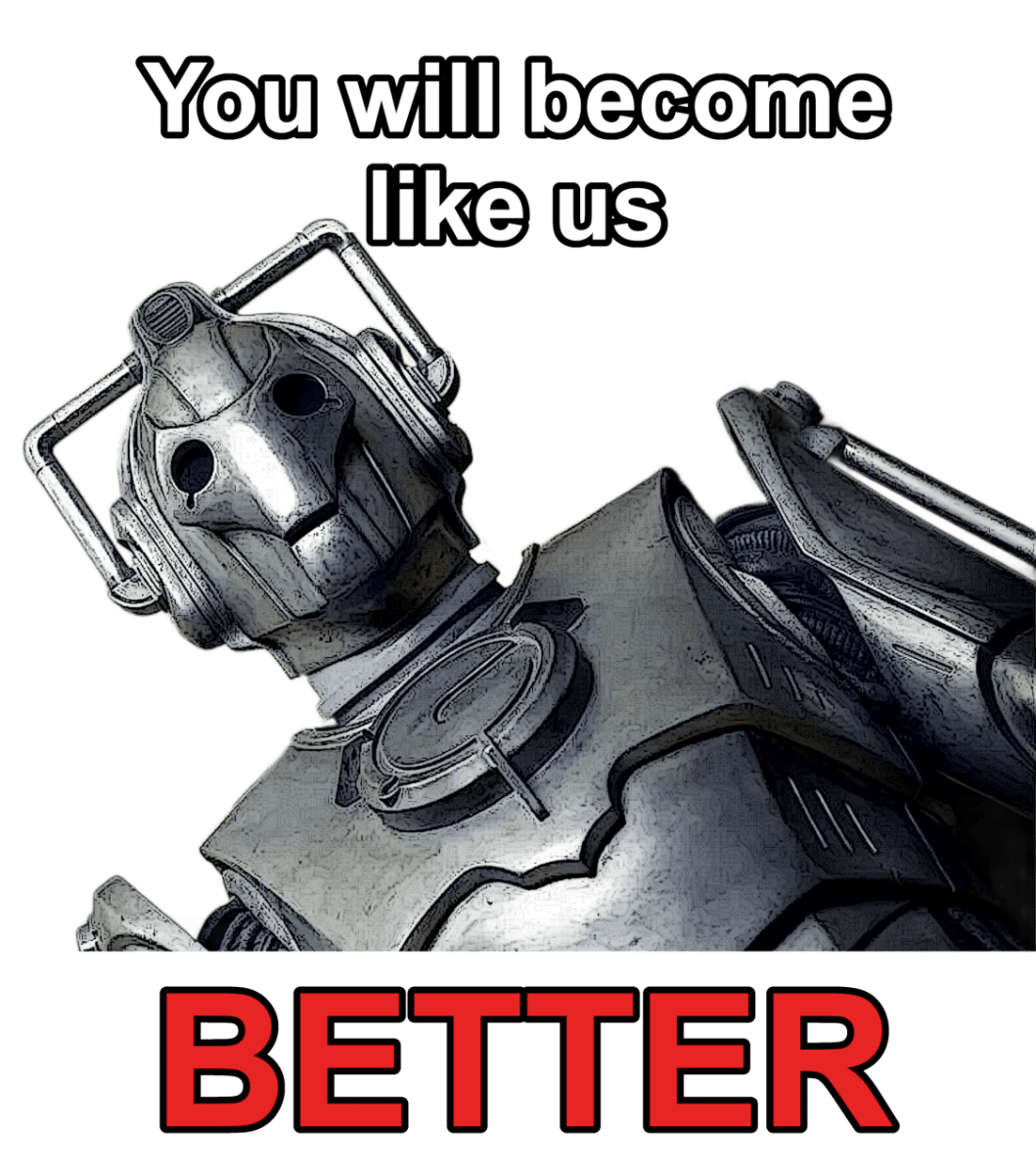 Cyberman - You will become like us. BETTER - T-shirt - soapbox169 - A Little Gift Shop