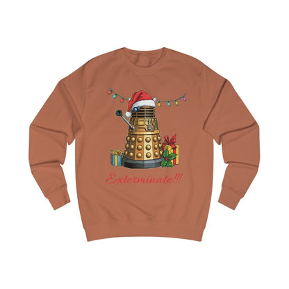 Dalek at Xmas with presents Sweatshirt - soapbox169 - A Little Gift Shop