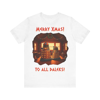 Dalek Couple 1st Xmas T-shirt - soapbox169 - A Little Gift Shop