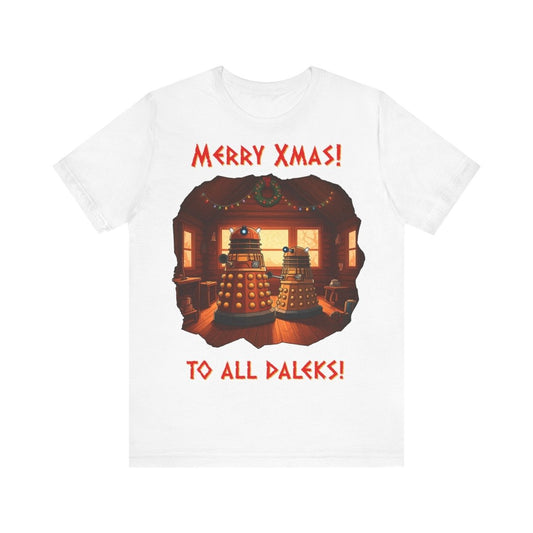 Dalek Couple 1st Xmas T-shirt - soapbox169 - A Little Gift Shop