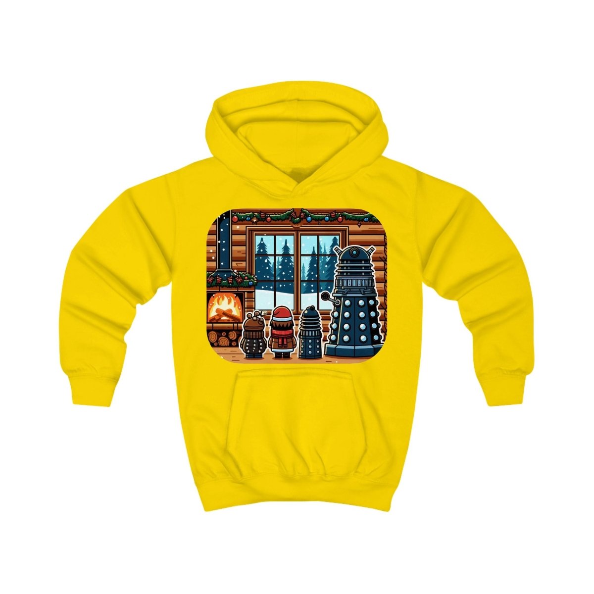 Dalek Extended Family Xmas Kids Hoodie - soapbox169 - A Little Gift Shop
