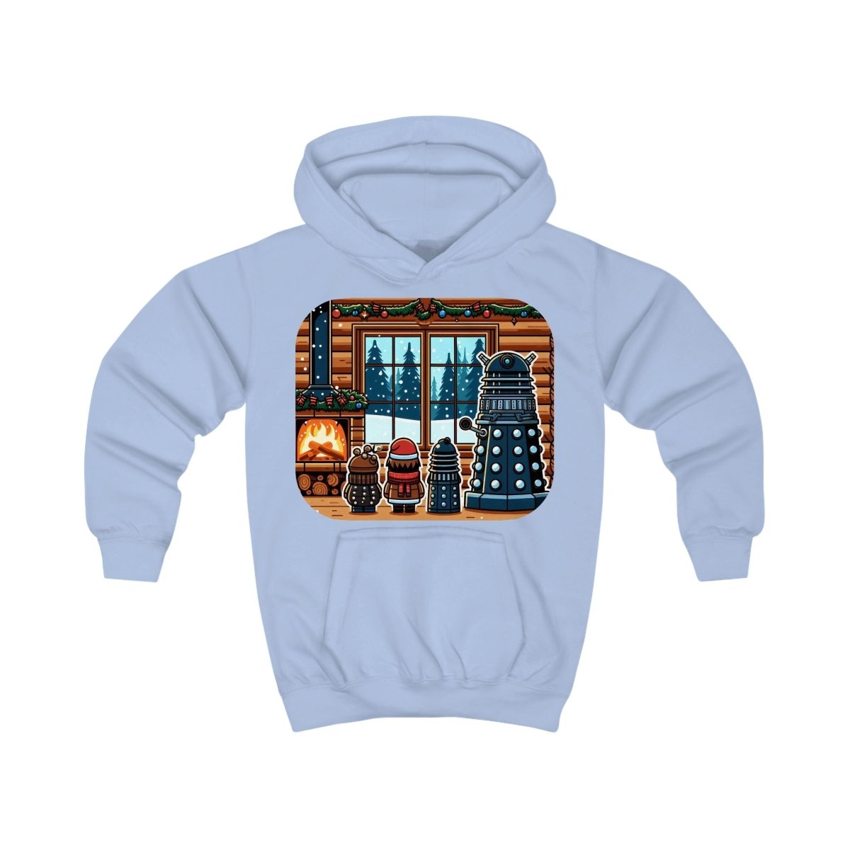 Dalek Extended Family Xmas Kids Hoodie - soapbox169 - A Little Gift Shop