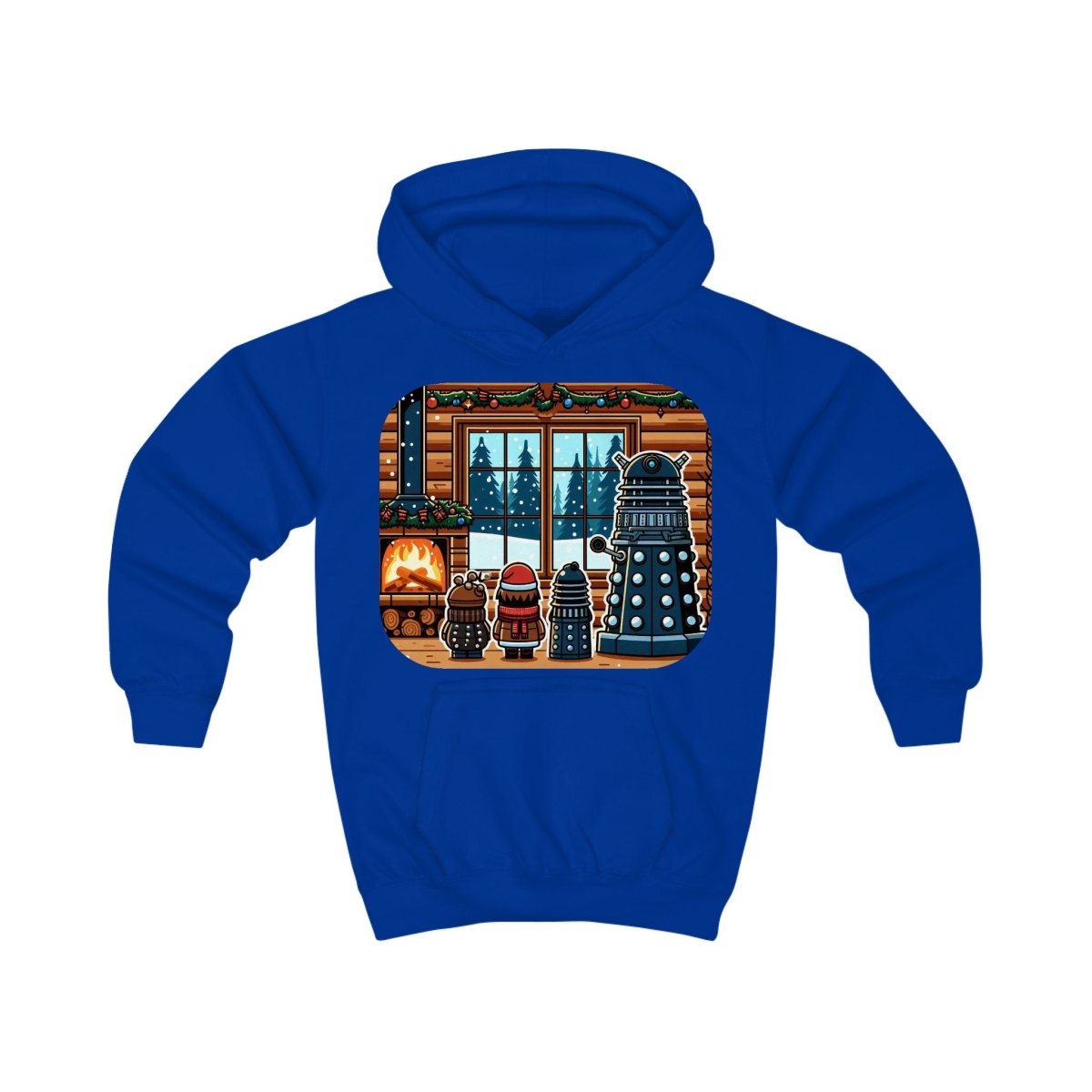 Dalek Extended Family Xmas Kids Hoodie - soapbox169 - A Little Gift Shop