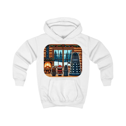 Dalek Extended Family Xmas Kids Hoodie - soapbox169 - A Little Gift Shop