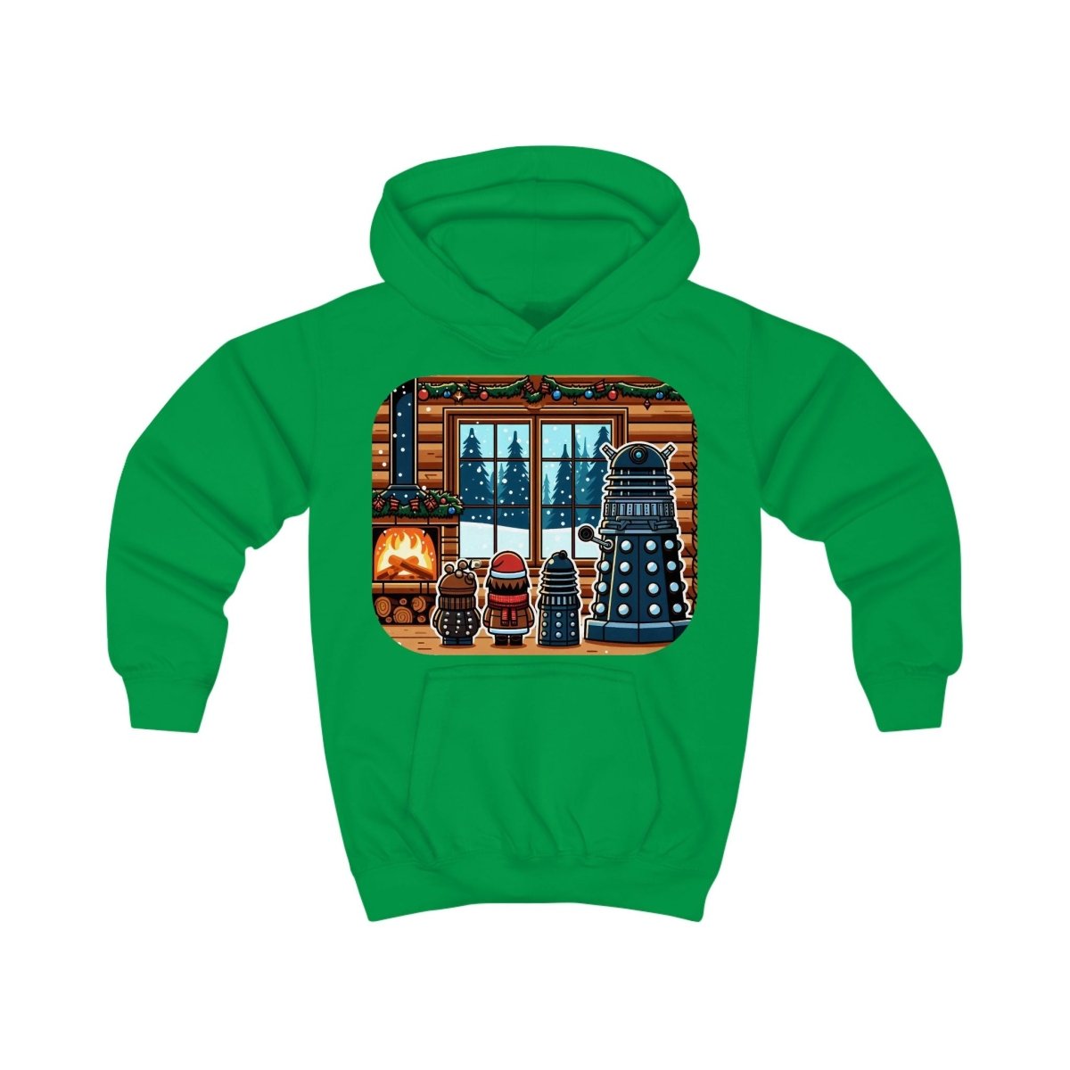 Dalek Extended Family Xmas Kids Hoodie - soapbox169 - A Little Gift Shop