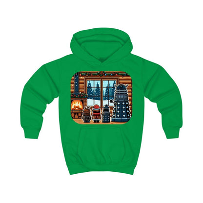 Dalek Extended Family Xmas Kids Hoodie - soapbox169 - A Little Gift Shop