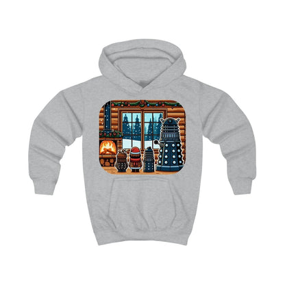 Dalek Extended Family Xmas Kids Hoodie - soapbox169 - A Little Gift Shop