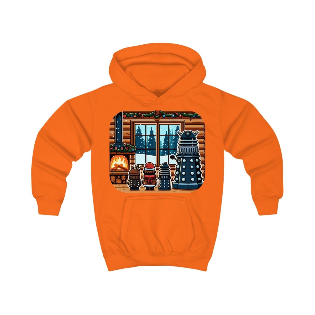 Dalek Extended Family Xmas Kids Hoodie - soapbox169 - A Little Gift Shop
