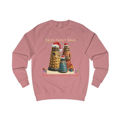 Dalek Family singing at Xmas Sweatshirt - soapbox169 - A Little Gift Shop