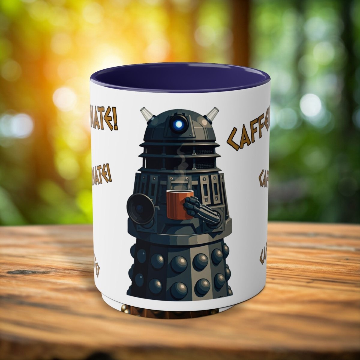Dalek No.1 CAFFEINATE! Coffee Mug Collection. - Mug