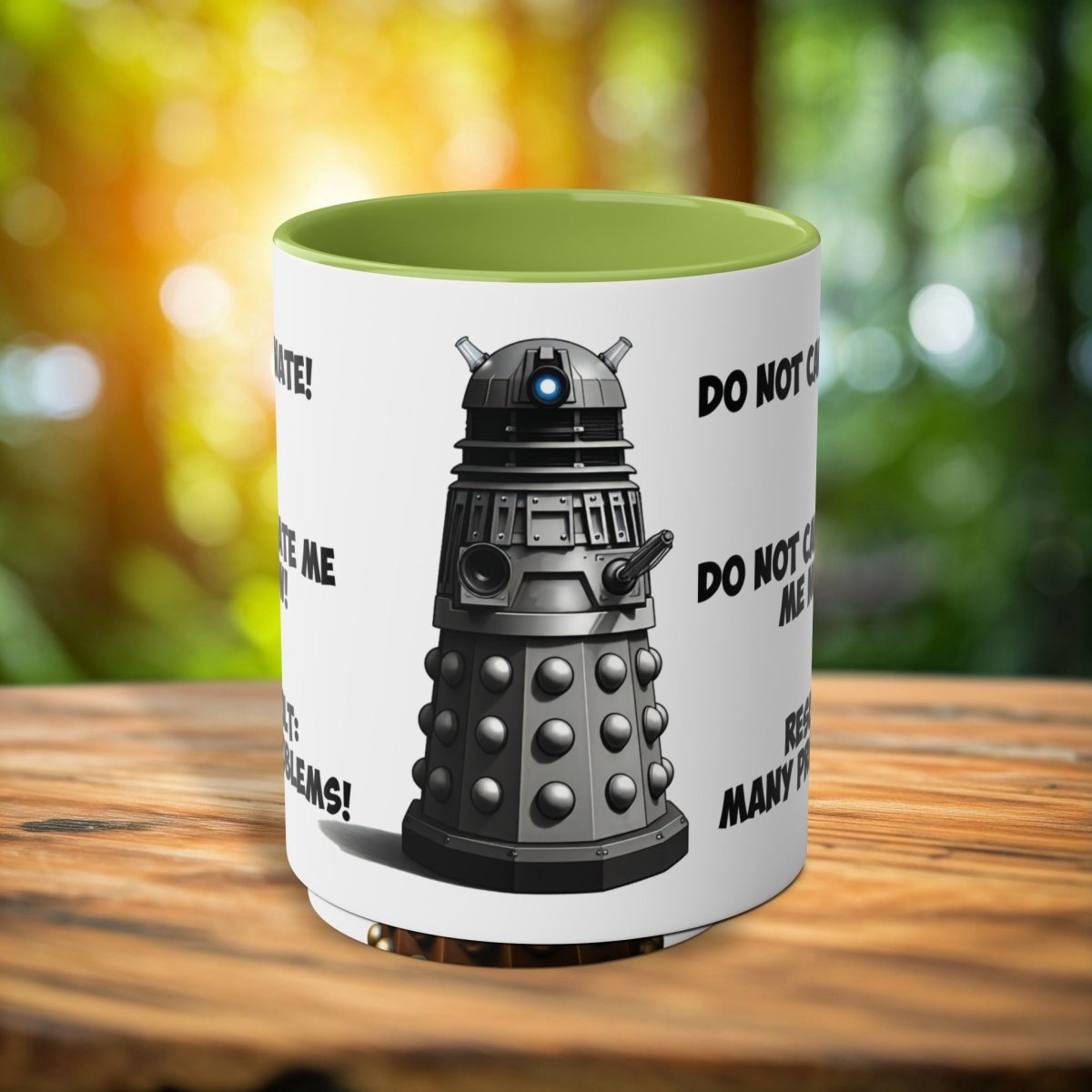Dalek No.11 CAFFEINATE! Coffee Mug Collection. - Mug