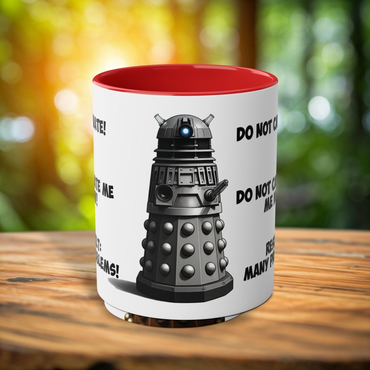 Dalek No.11 CAFFEINATE! Coffee Mug Collection. - Mug