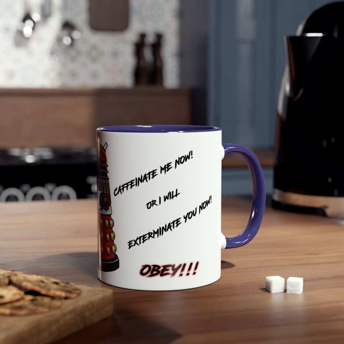 Dalek No.13 CAFFEINATE! Coffee Mug Collection. - Mug