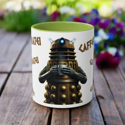 Dalek No.2 CAFFEINATE! Coffee Mug Collection. - Mug