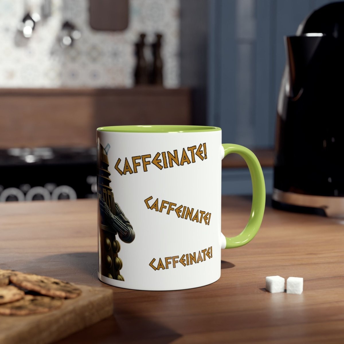 Dalek No.2 CAFFEINATE! Coffee Mug Collection. - Mug