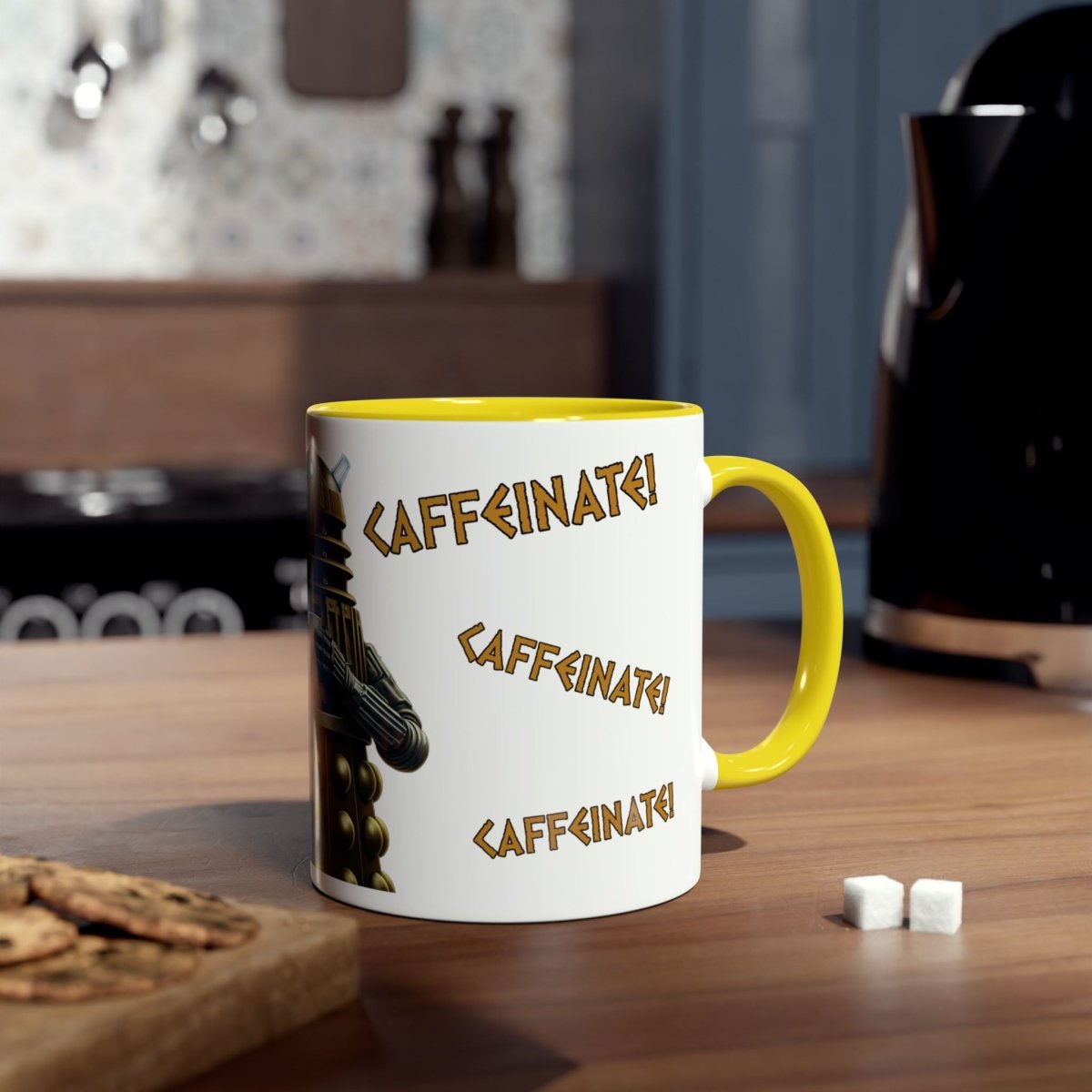Dalek No.2 CAFFEINATE! Coffee Mug Collection. - Mug