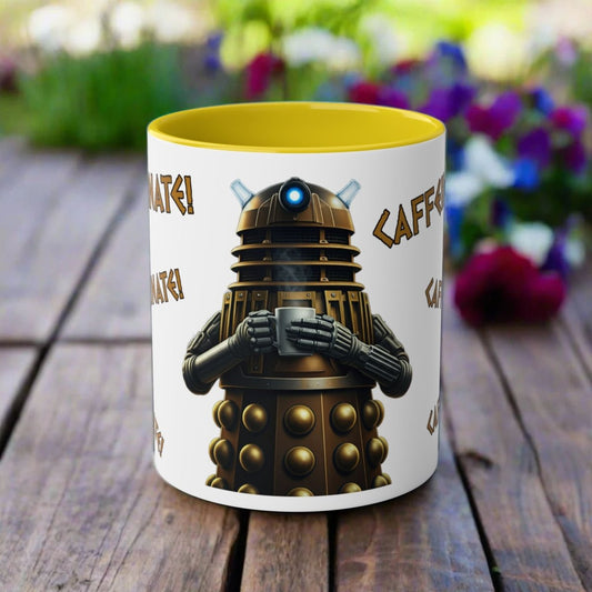 Dalek No.2 CAFFEINATE! Coffee Mug Collection. - Mug