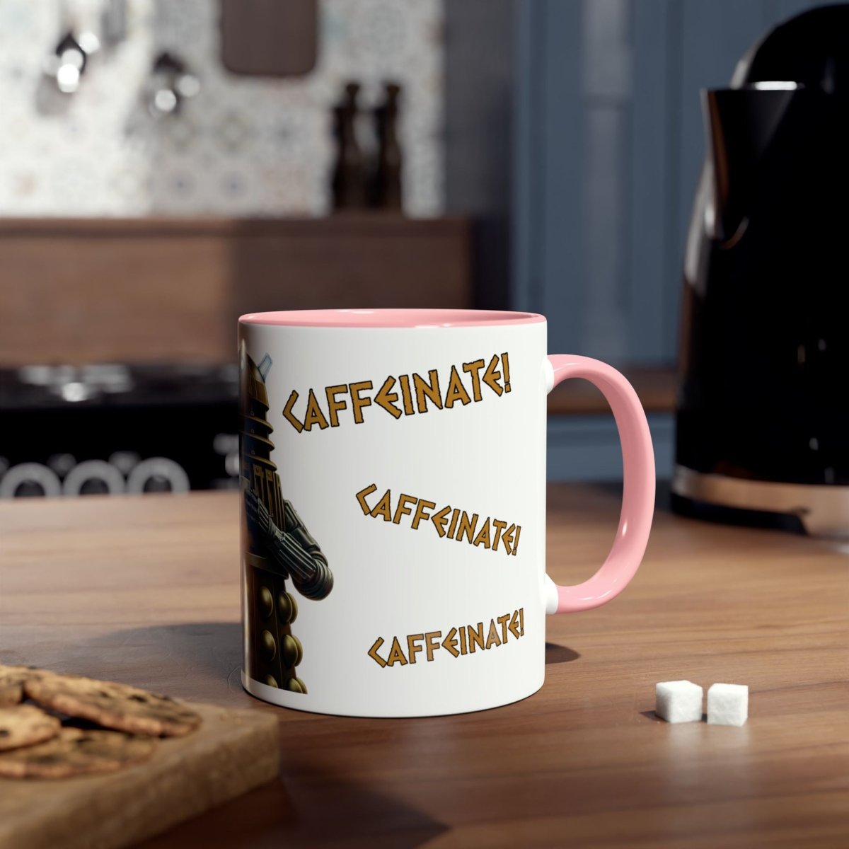 Dalek No.2 CAFFEINATE! Coffee Mug Collection. - Mug