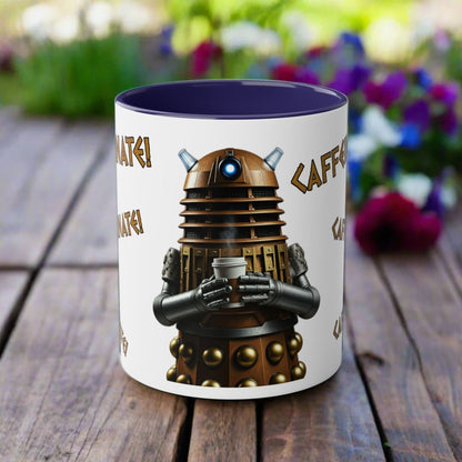 Dalek No.3 CAFFEINATE! Coffee Mug Collection. - Mug