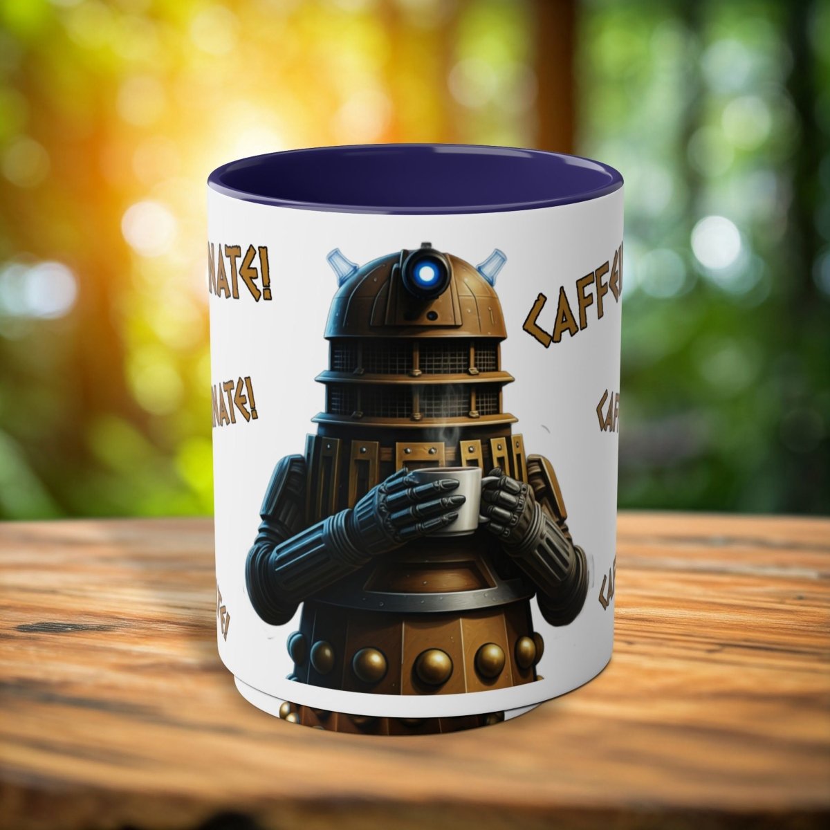 Dalek No.6 CAFFEINATE! Coffee Mug Collection. - Mug