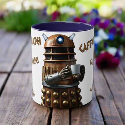 Dalek No.7 CAFFEINATE! Coffee Mug Collection. - Mug