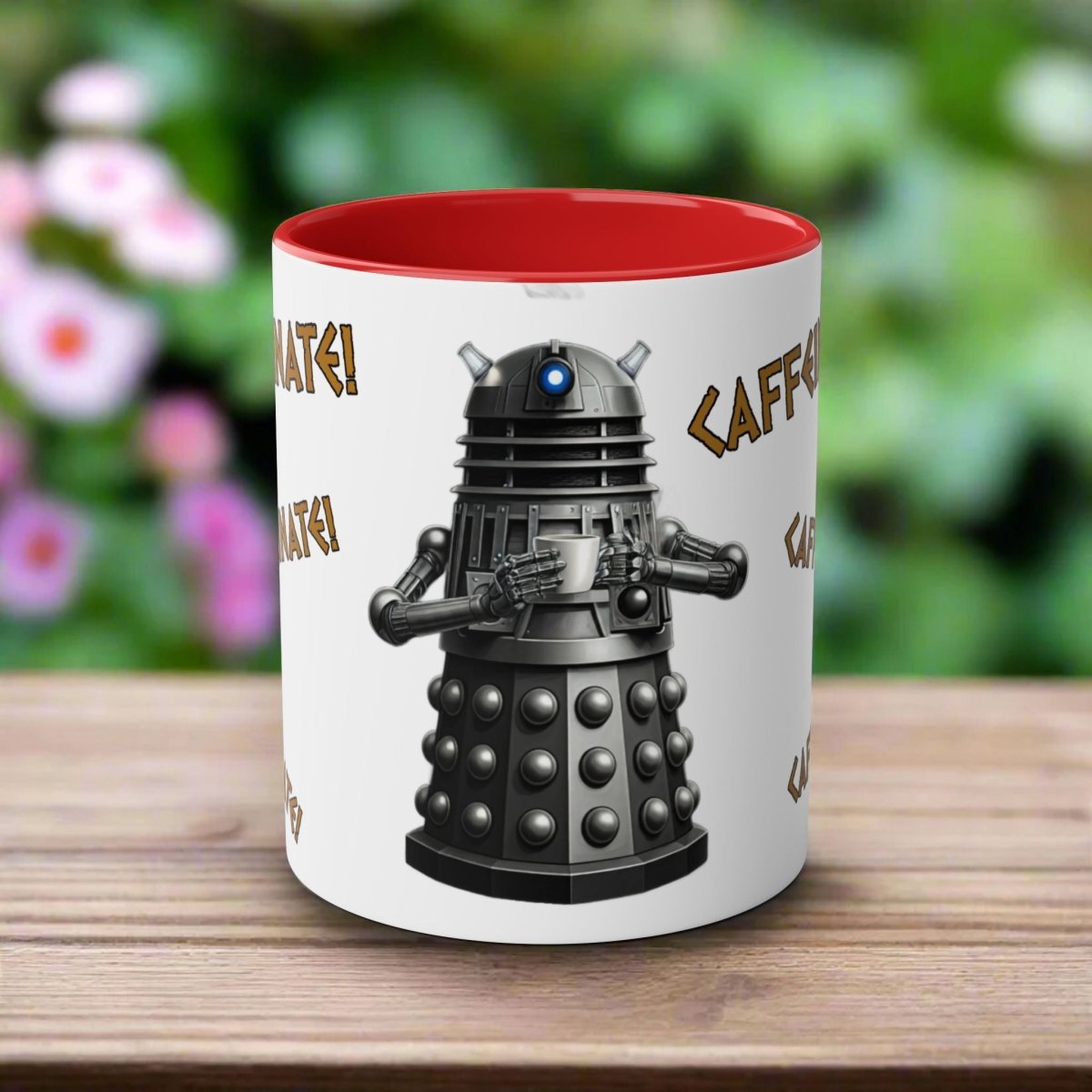 Dalek No.8 CAFFEINATE! Coffee Mug Collection. - Mug